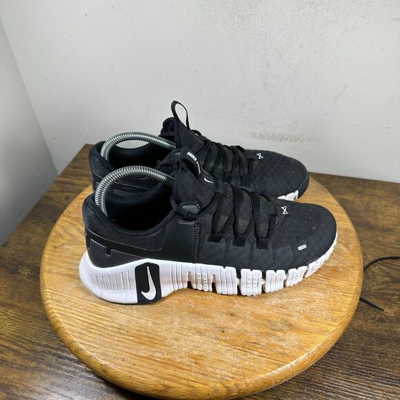 Nike Shoes - Nike Free Metcon 5 Black White Shoes Sneakers Women's Size 8 DV3950-001